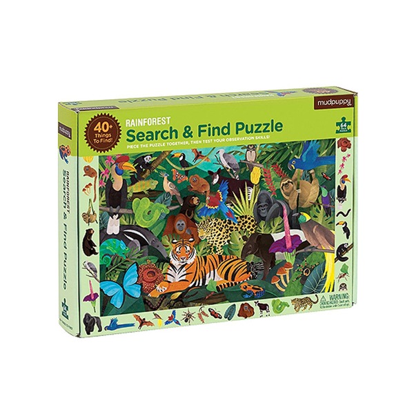 rainforest search &amp; find puzzle